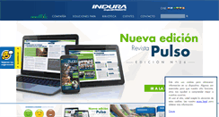 Desktop Screenshot of indura.cl